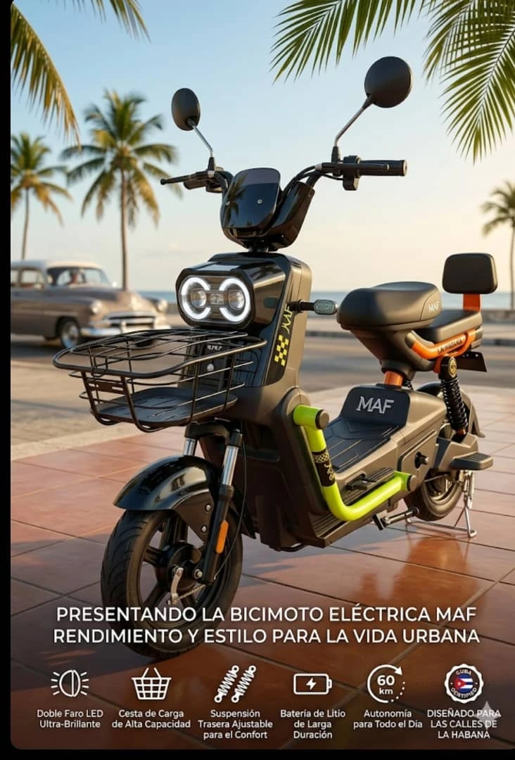 Bicicleta Eléctrica MAF's foto | Mercado Otzar |  BizneCubano